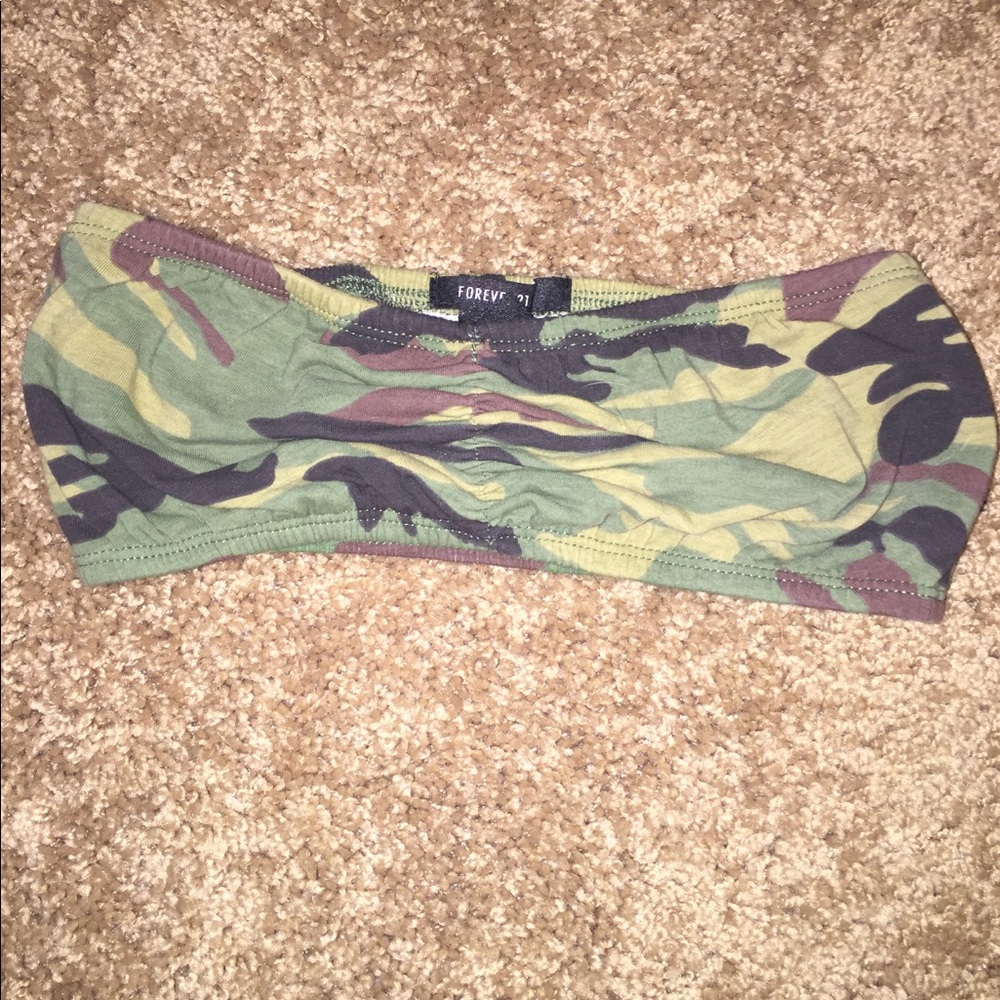 Camo bra